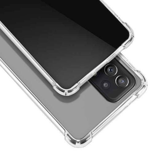 Gray Solid Galaxy A52 5G Clear Case