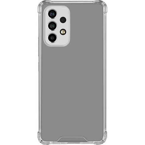 Gray Solid Galaxy A53 5G Clear Case