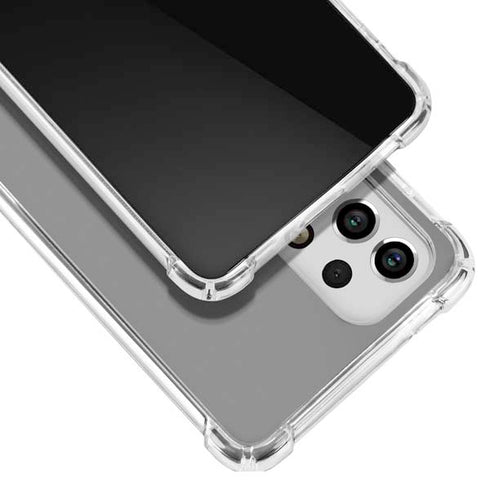 Gray Solid Galaxy A53 5G Clear Case