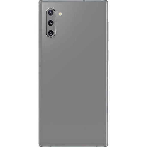 Gray Solid Galaxy Note 10 Skin
