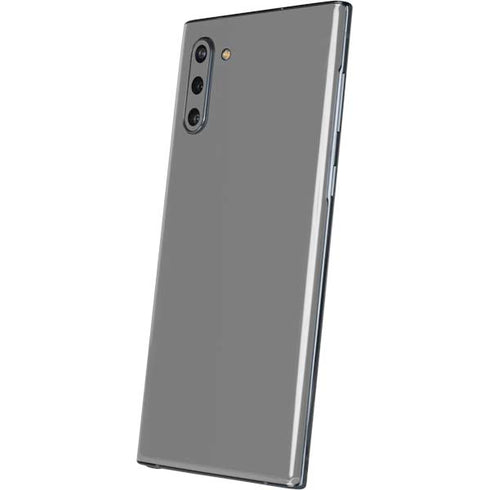 Gray Solid Galaxy Note 10 Skin
