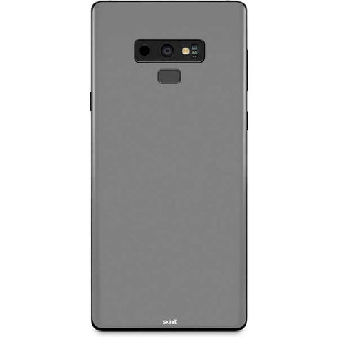 Gray Solid Galaxy Note 9 Skin