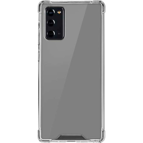 Gray Solid Galaxy Note20 5G Clear Case