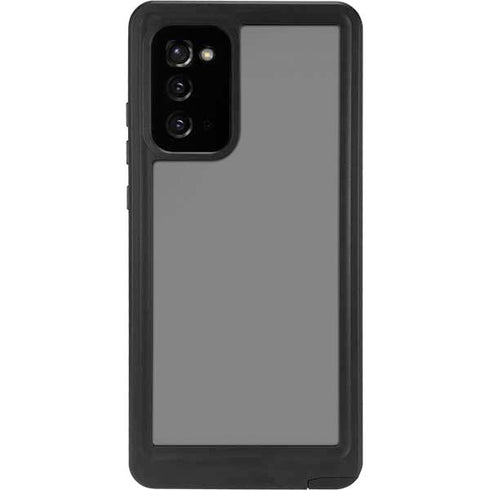 Gray Solid Galaxy Note20 5G Waterproof Case