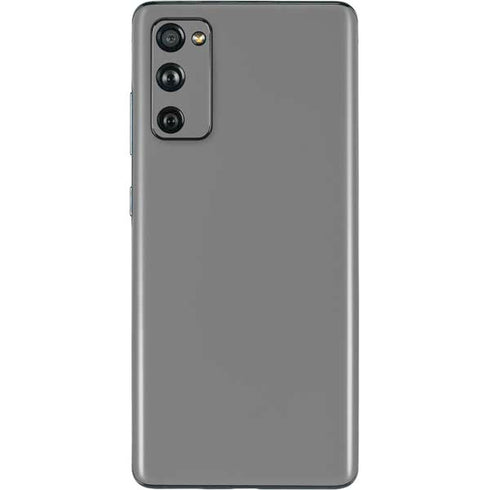 Gray Solid Galaxy S20 Fan Edition Skin