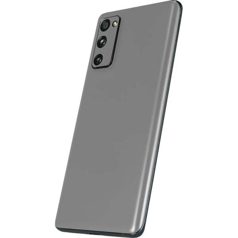 Gray Solid Galaxy S20 Fan Edition Skin