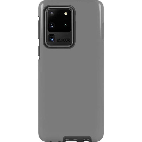Gray Solid Galaxy S20 Ultra 5G Pro Case