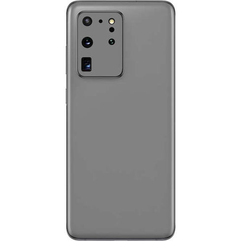 Gray Solid Galaxy S20 Ultra 5G Skin