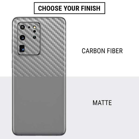 Gray Solid Galaxy S20 Ultra 5G Skin
