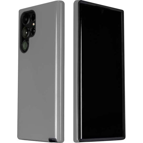 Gray Solid Galaxy S22 Ultra Pro Case