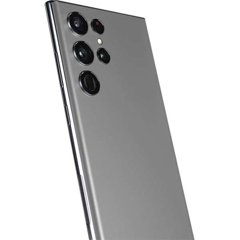 Gray Solid Galaxy S22 Ultra Skin