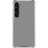 Gray Solid Galaxy S23 Clear Case