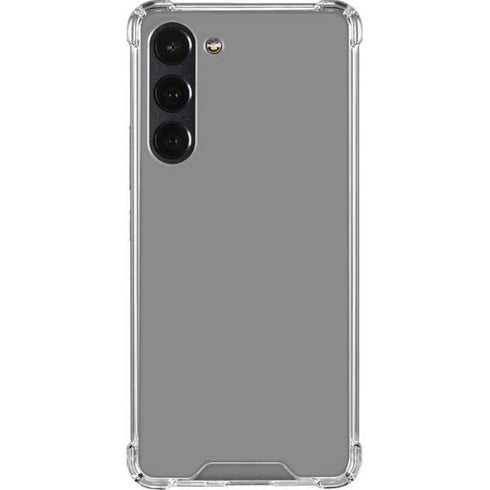 Gray Solid Galaxy S23 Plus Clear Case
