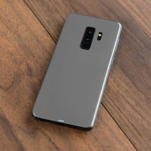 Gray Solid Galaxy S9 Plus Skin