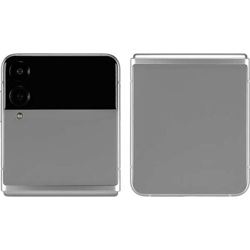 Gray Solid Galaxy Z Flip4 5G Skin