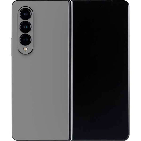 Gray Solid Galaxy Z Fold4 5G Skin