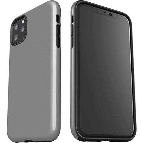 Gray Solid iPhone 11 Pro Max Impact Case