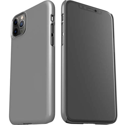 Gray Solid iPhone 11 Pro Max Lite Case