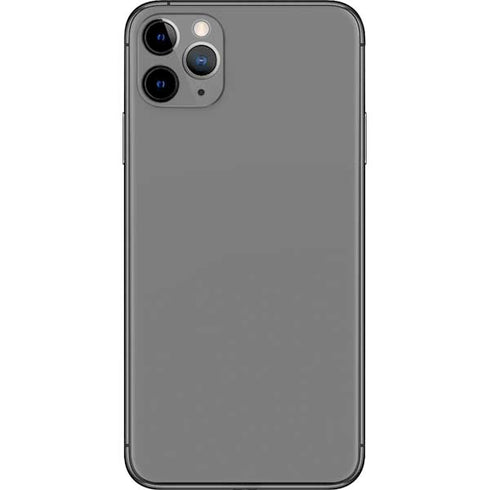 Gray Solid iPhone 11 Pro Max Skin