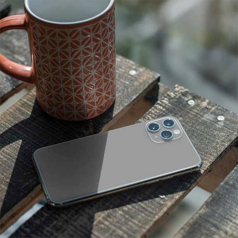 Gray Solid iPhone 11 Pro Skin
