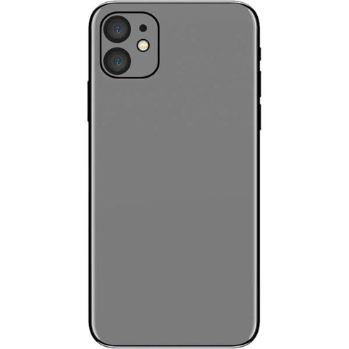 Gray Solid iPhone 11 Skin