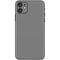 Gray Solid iPhone 11 Skin