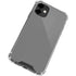Gray Solid iPhone 12 Clear Case