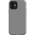 Gray Solid iPhone 12 Impact Case