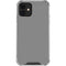 Gray Solid iPhone 12 Mini Clear Case