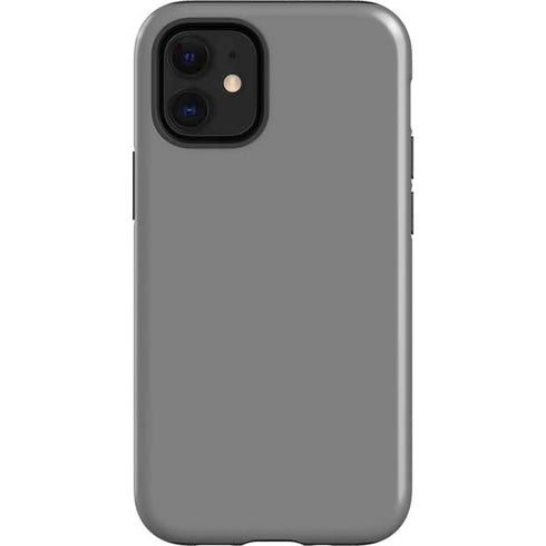 Gray Solid iPhone 12 Mini Impact Case