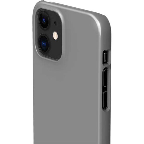 Gray Solid iPhone 12 Mini Lite Case