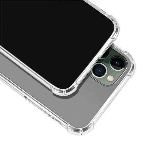 Gray Solid iPhone 12 Pro Clear Case