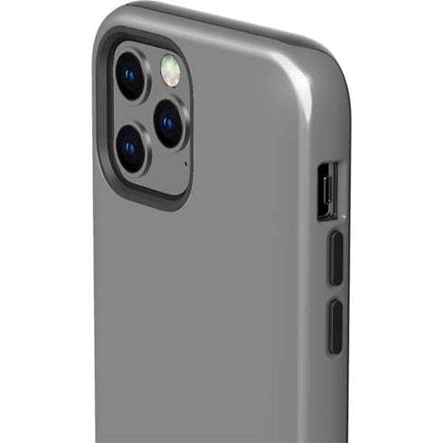 Gray Solid iPhone 12 Pro Impact Case