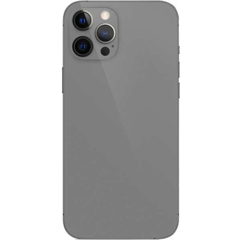 Gray Solid iPhone 12 Pro Max Skin
