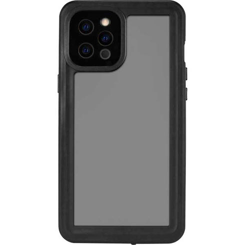 Gray Solid iPhone 12 Pro Max Waterproof Case