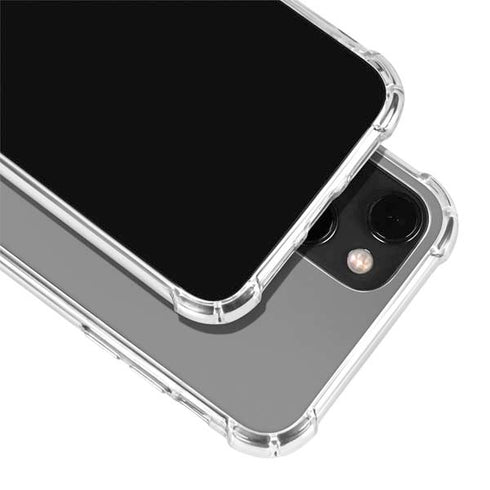 Gray Solid iPhone 13 Mini Clear Case