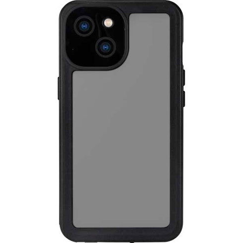 Gray Solid iPhone 13 Mini Waterproof Case