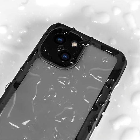 Gray Solid iPhone 13 Mini Waterproof Case