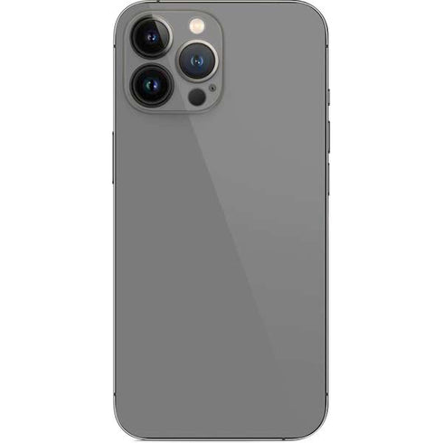 Gray Solid iPhone 13 Pro Max Skin