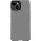 Gray Solid iPhone 14 Plus Impact Case
