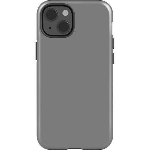 Gray Solid iPhone 14 Impact Case