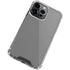 Gray Solid iPhone 14 Pro Clear Case