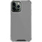 Gray Solid iPhone 14 Pro Max Clear Case