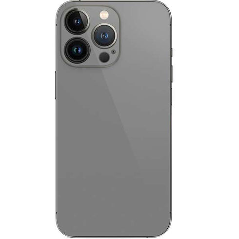 Gray Solid iPhone 14 Pro Skin