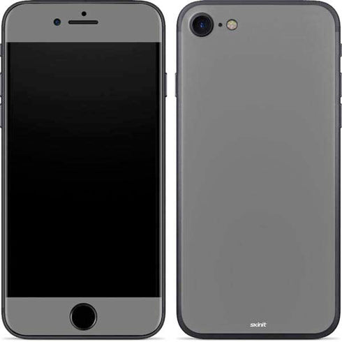 Gray Solid iPhone 7 Skin