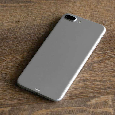 Gray Solid iPhone 8 Plus Skin