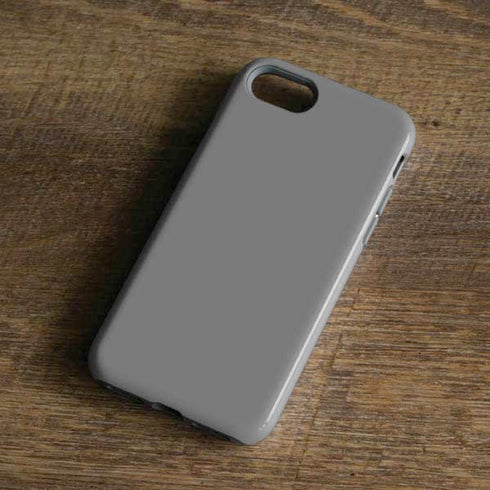 Gray Solid iPhone 8 Pro Case