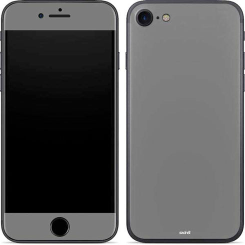 Gray Solid iPhone 8 Skin