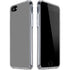 Gray Solid iPhone SE (2nd & 3rd Gen) Clear Case