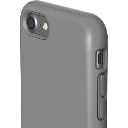Gray Solid iPhone SE (2nd & 3rd Gen) Pro Case
